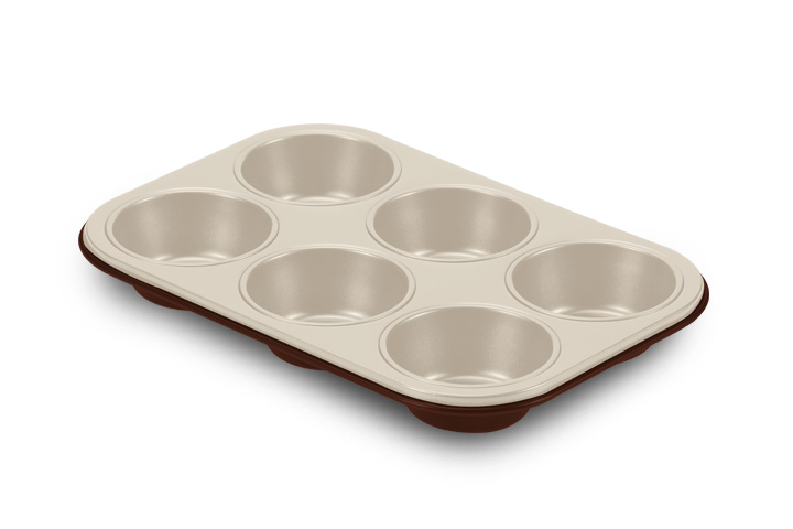 6 Muffins tray