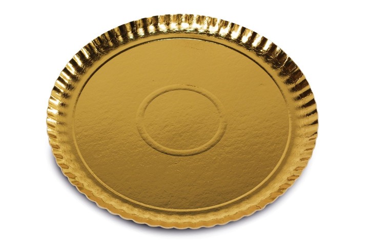 Golden paper tray