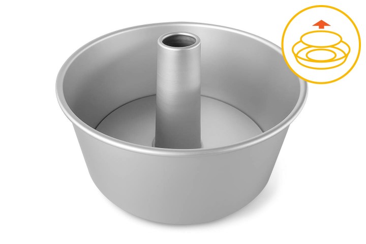 Chiffon cake con fondo smontabile