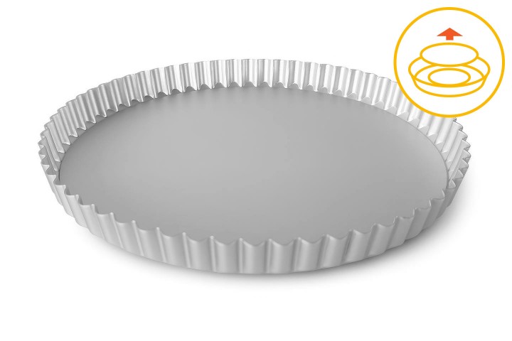 Stampo crostata con fondo smontabile